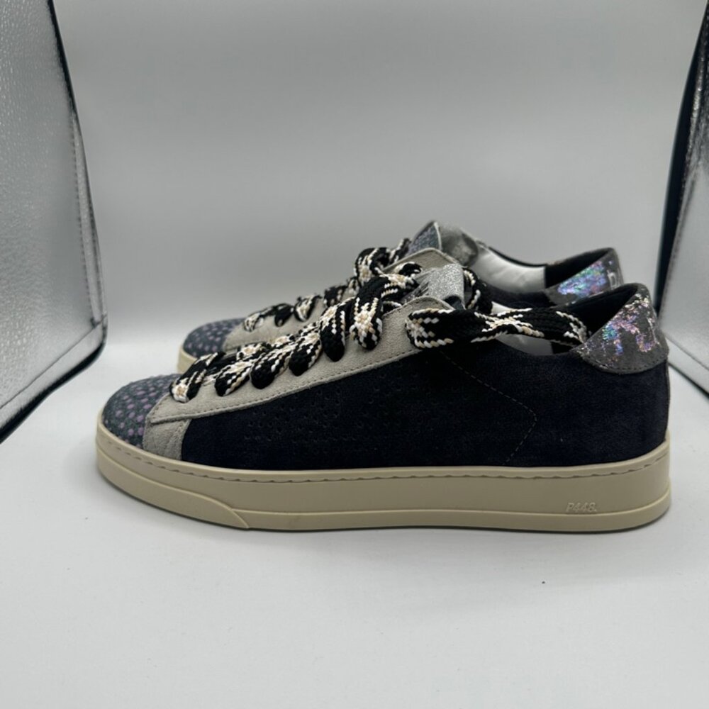 P448 Black and Gray Sneakers